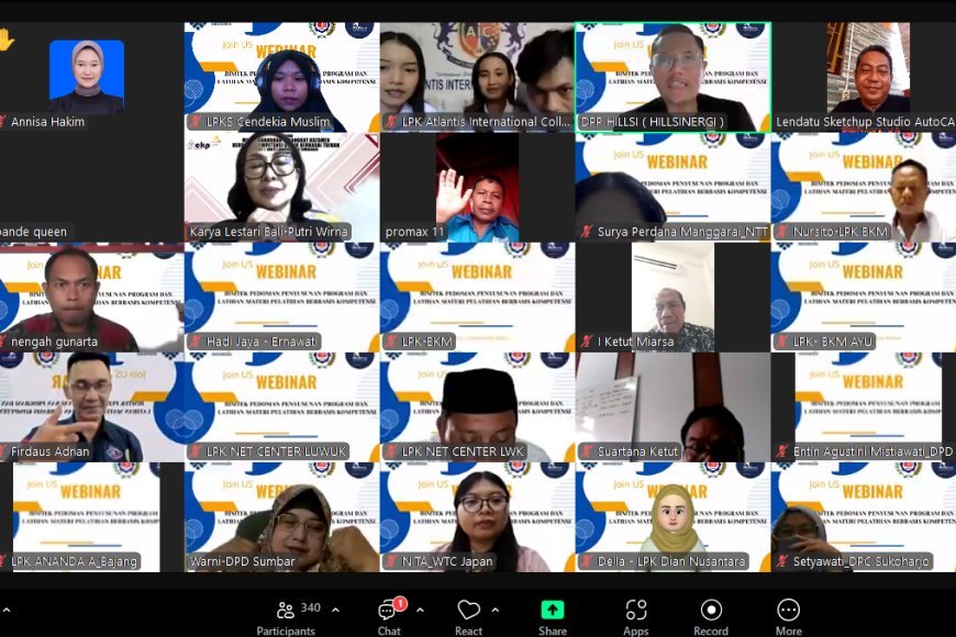 Optimalisasi Penyusunan Program dan Materi Pelatihan Berbasis Kompetensi: Sosialisasi untuk Meningkatkan Kualitas Tenaga Kerja