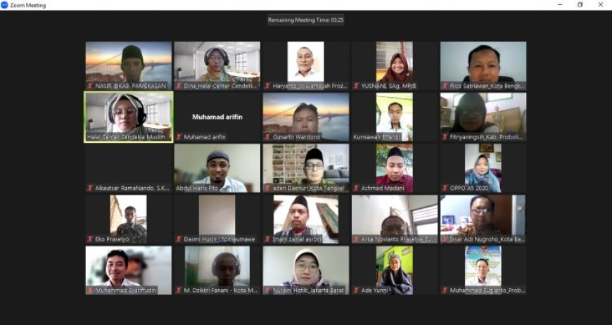 HCCm Mengadakan Pelatihan P3H Batch 30 Via Online