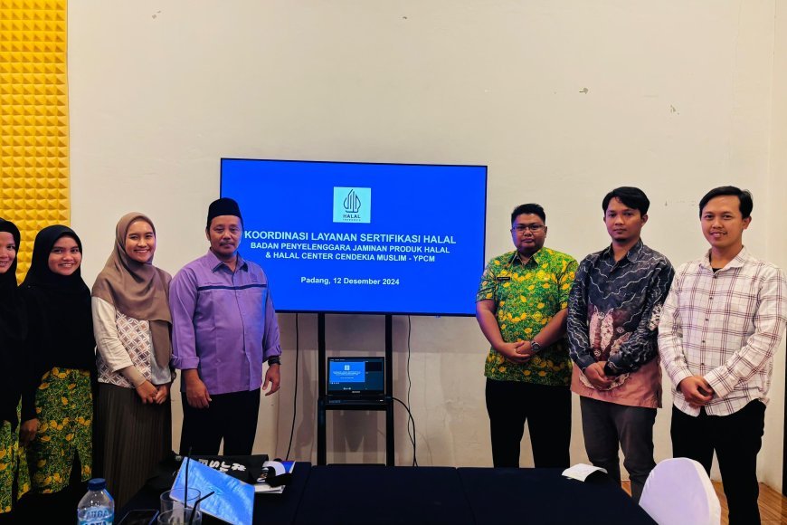 Koordinasi Layanan Sertifikasi Halal BPJPH dan Halal Center Cendekia Muslim 