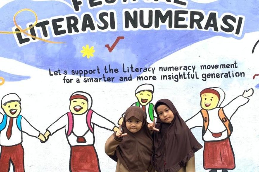 Santri SD Akhlak Cendekia Muslim Hadiri Festival Literasi Numerasi dan Pameran Hasil Karya Siswa di SDN 17 Sijunjung