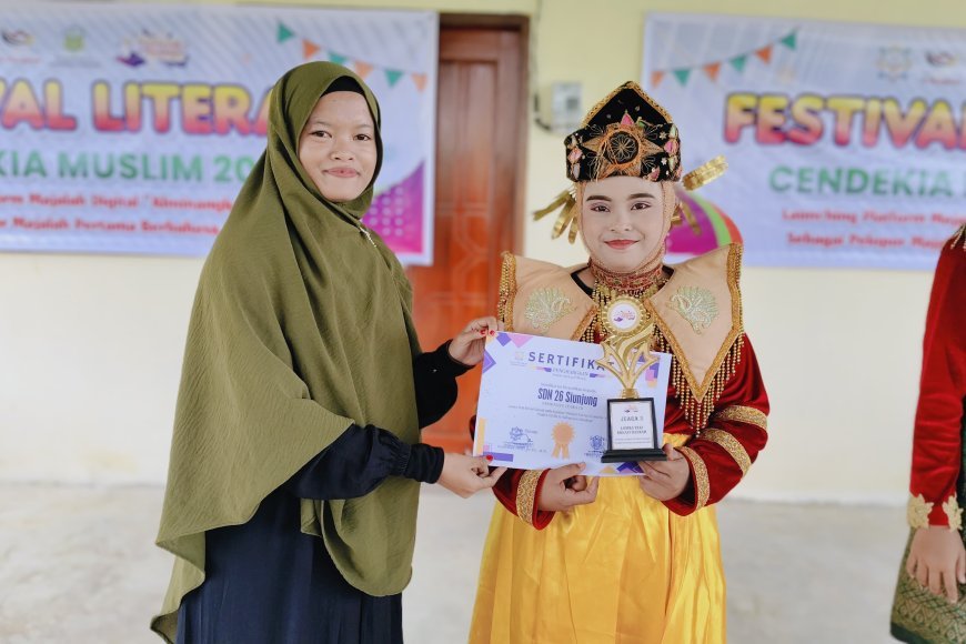 Selamat Para Juara Festival Literasi Cendekia Muslim Lomba Adzan dan Tari Kreasi Daerah Tingkat SD/MI Se-Kabupaten Sijunjung