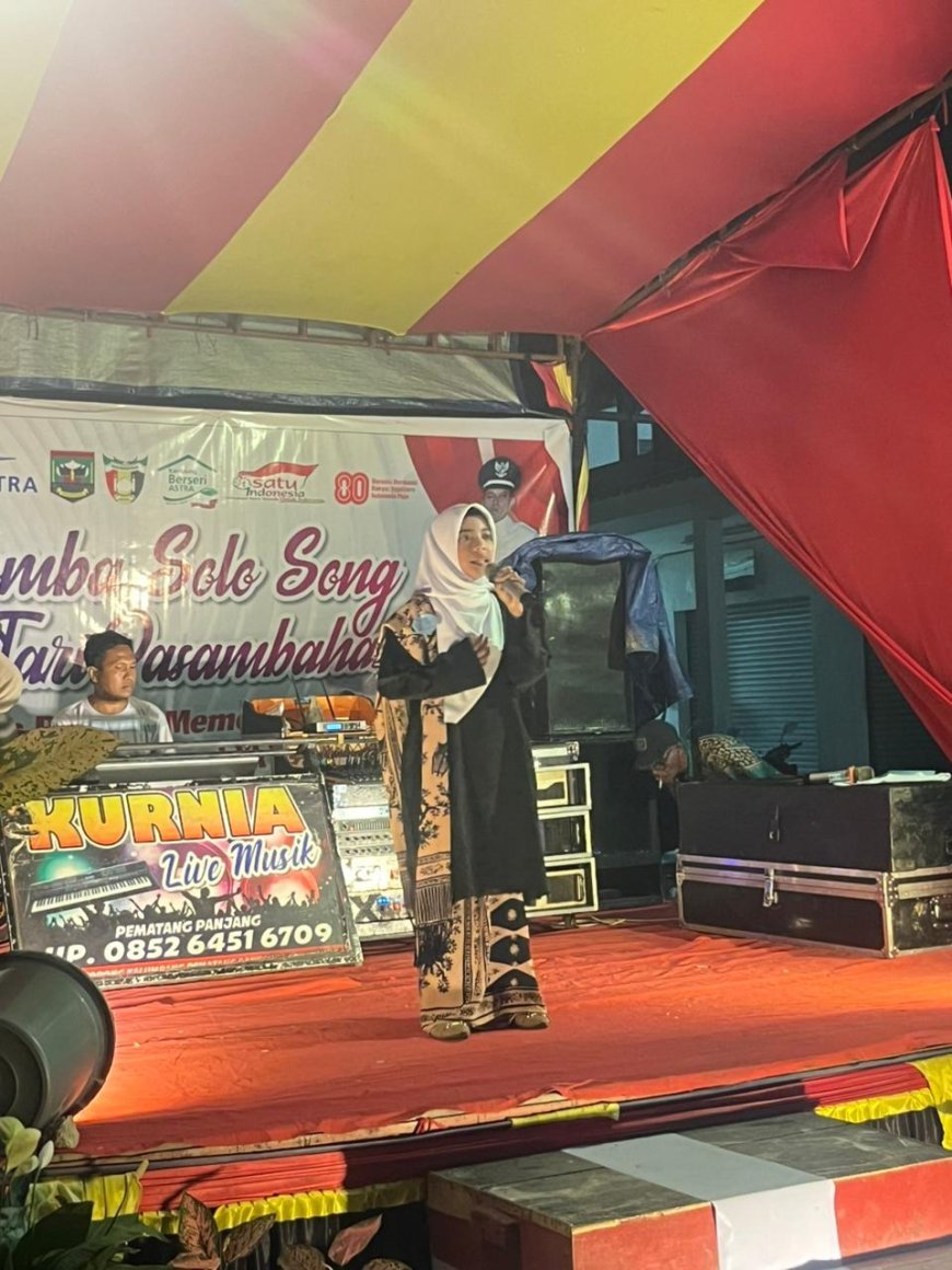 Santri SD dan SMP Akhlak Cendekia Muslim Tampil Memukau di Lomba Solo Song Memperingati HUT RI ke-80