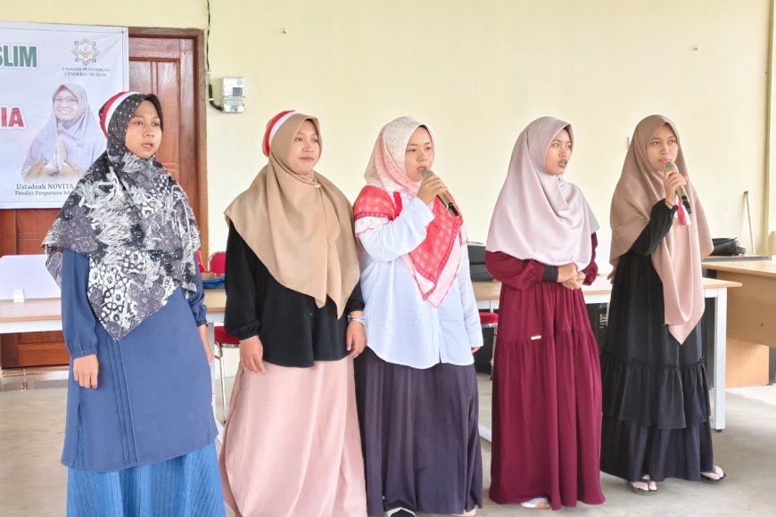 Semarak HUT RI ke-80, Perguruan Islam Cendekia Muslim Gelar Aneka Lomba