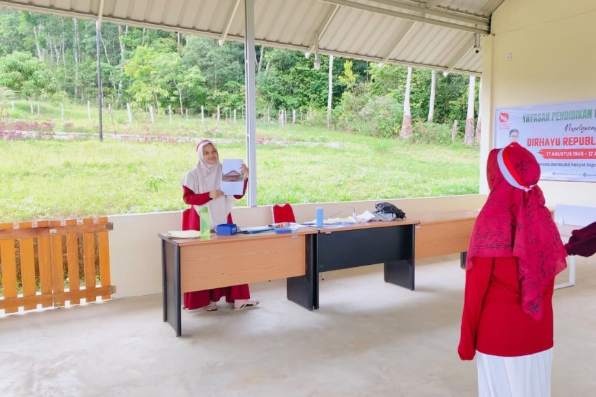 Semarak HUT RI ke-80, Perguruan Islam Cendekia Muslim Gelar Aneka Lomba