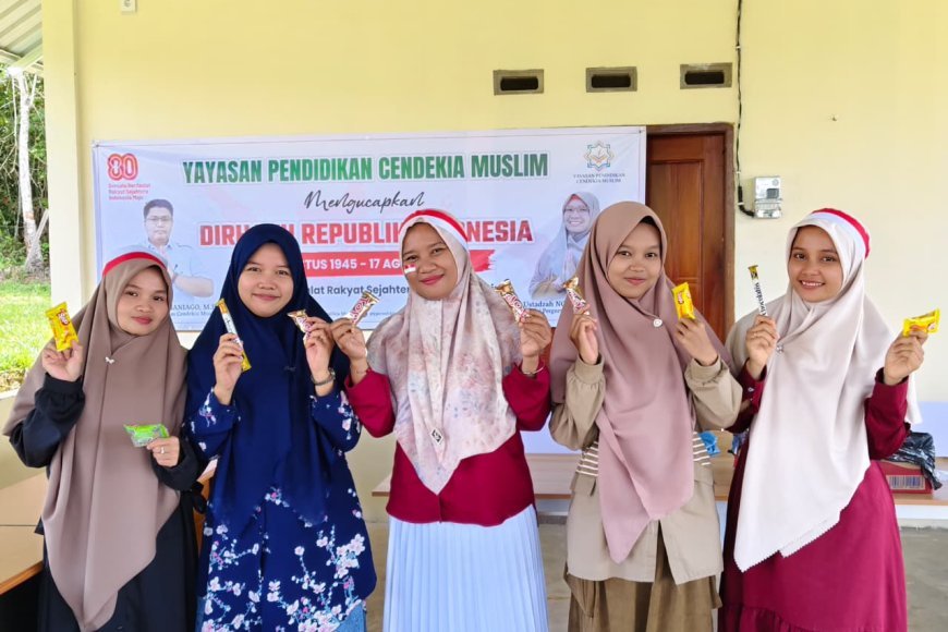 Semarak HUT RI ke-80, Perguruan Islam Cendekia Muslim Gelar Aneka Lomba