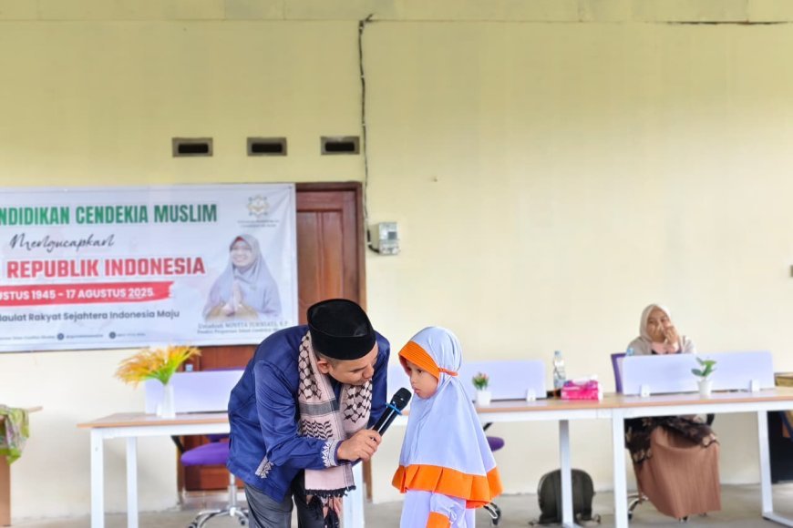 Perguruan Islam Cendekia Muslim Gelar Peringatan Maulid Nabi Muhammad SAW 1447 H