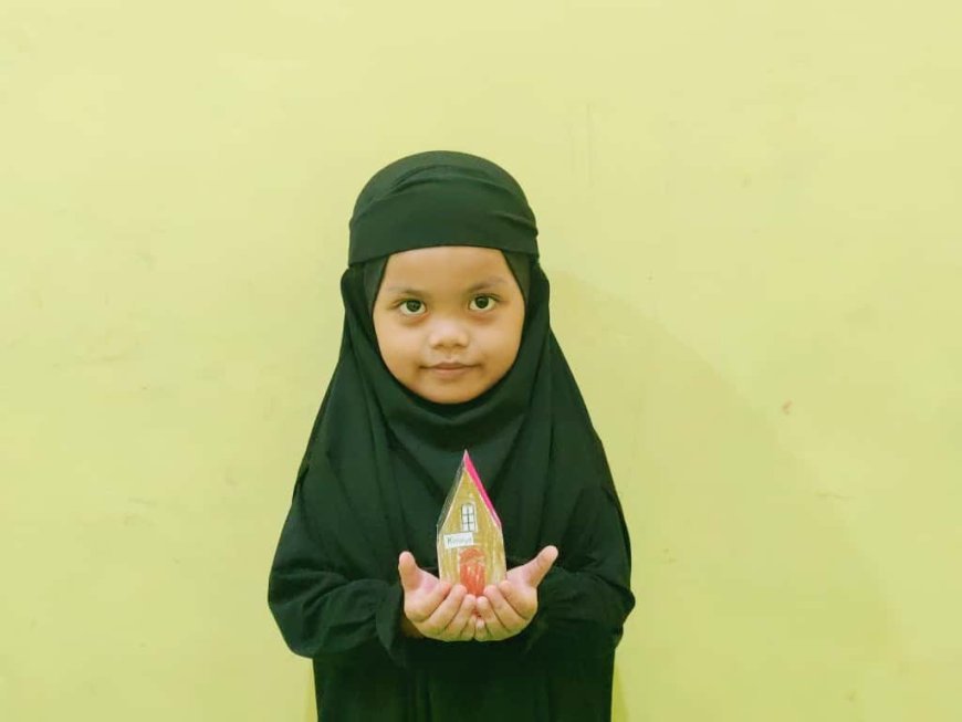 Kegiatan Seru Anak TK Cendekia Muslim: Membuat dan Mewarnai Rumah dari Kertas